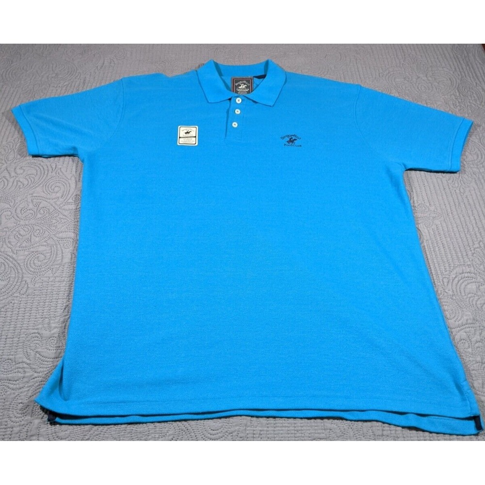 BEVERLY HILLS Polo Club Modern Fit Heritage Polo Shirt Golf Men's Size XL - NWOT